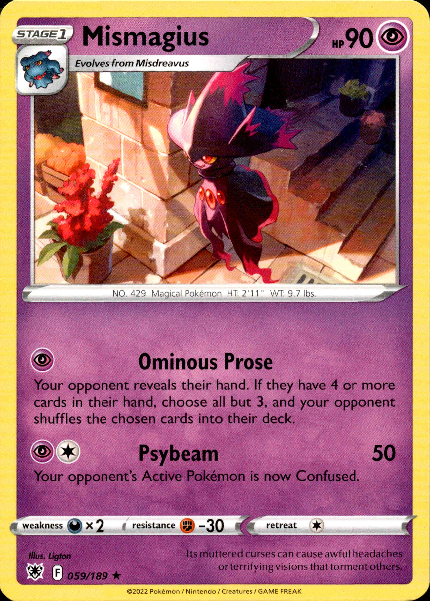 Mismagius - 059/189 - Astral Radiance