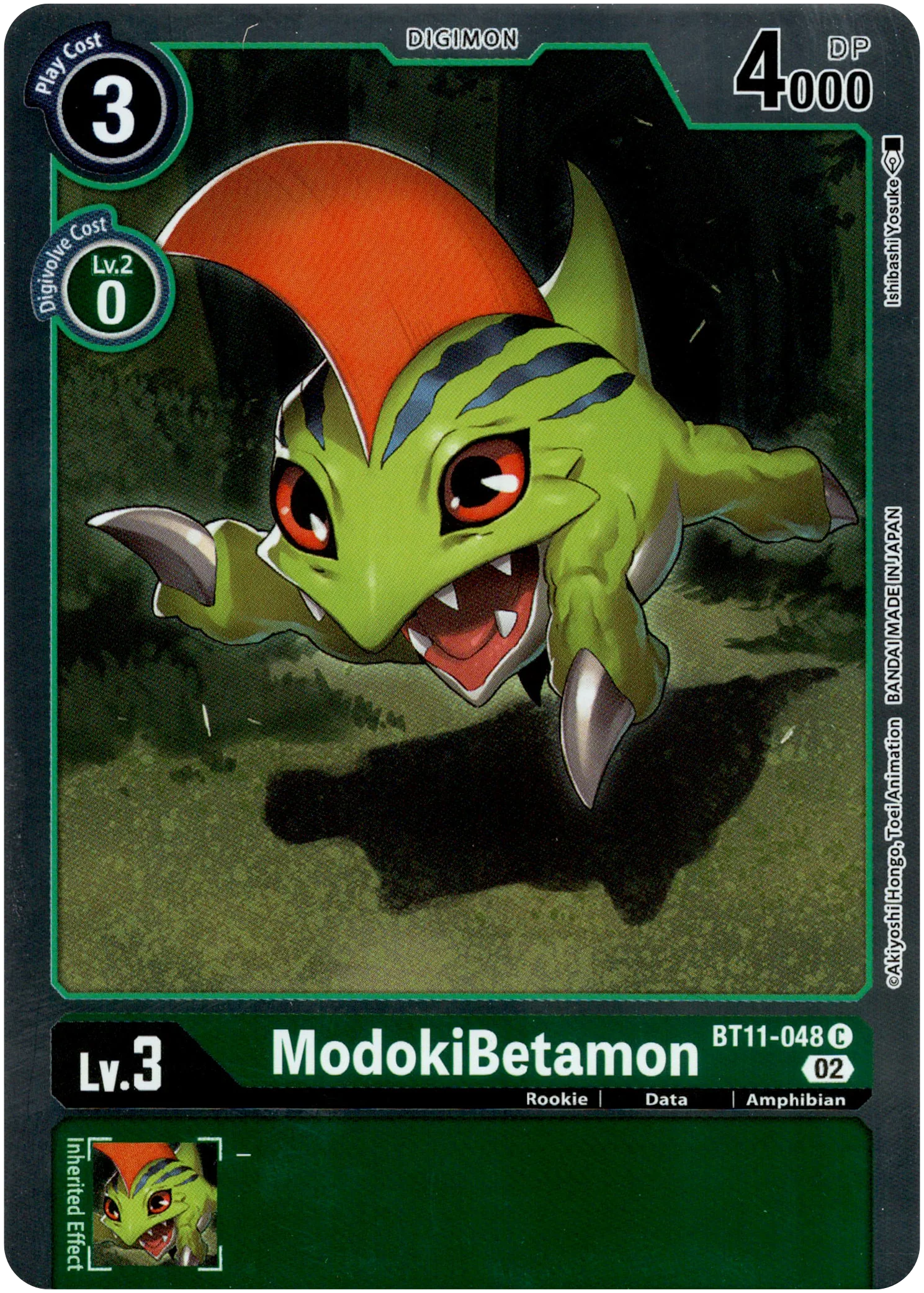 ModokiBetamon - BT11-048 C - Dimensional Phase - Foil