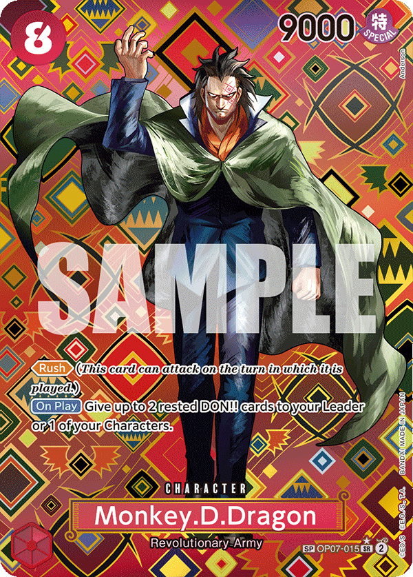 Monkey.D.Dragon (SP) - OP07-015 SR - Emperors in the New World - Foil