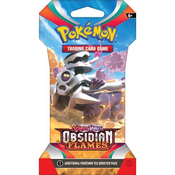 Obsidian Flames Sleeved Booster Pack