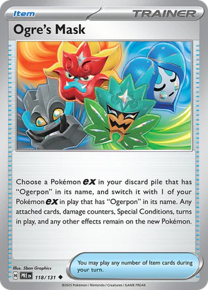 Ogre's Mask - 118/131 - Prismatic Evolutions