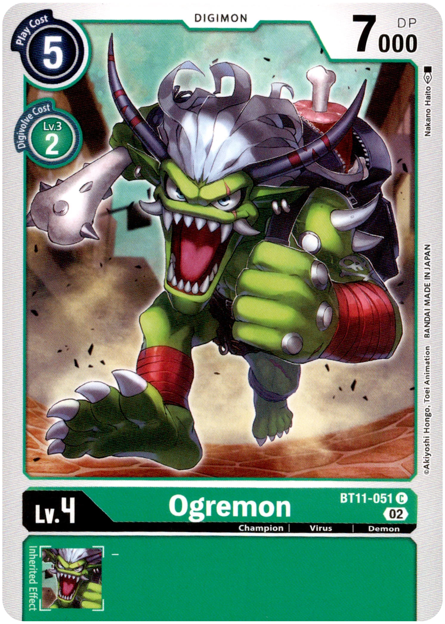 Ogremon - BT11-051 C - Dimensional Phase