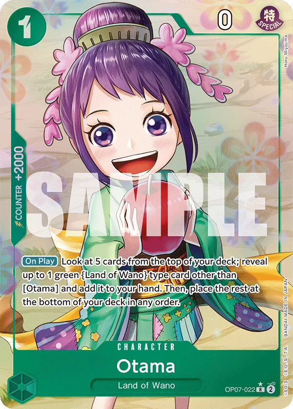 Otama Alternate Art - OP07-022R - 500 years in the Future - Foil