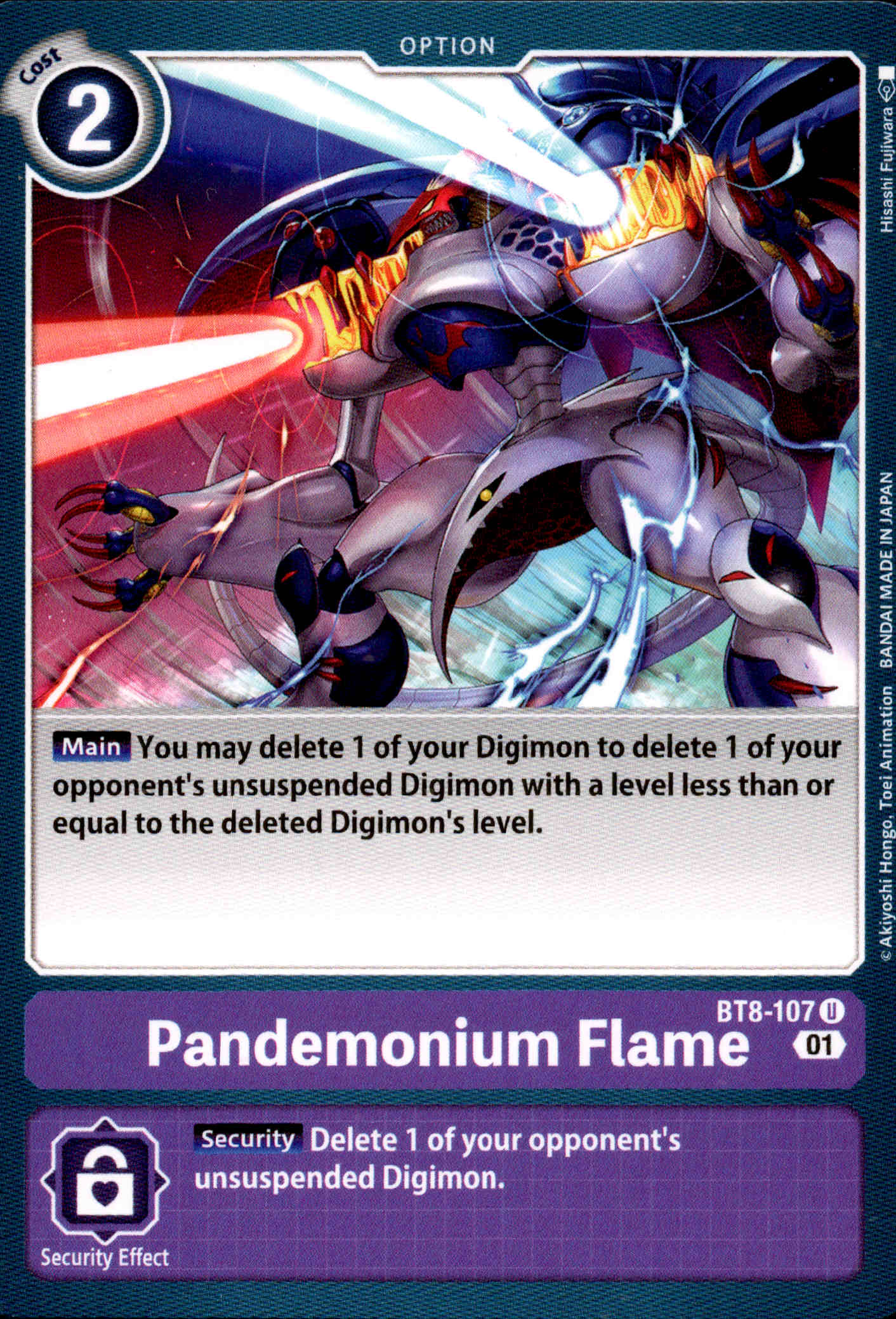 Pandemonium Flame - BT8-107 U - New Awakening