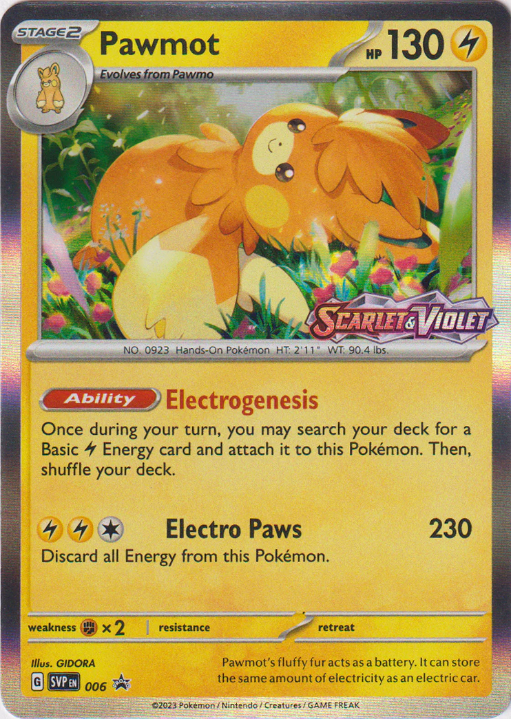 Pawmot - SVP006 - Scarlet & Violet Promo