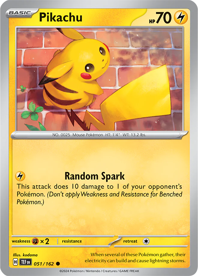 Pikachu - 051/162 - Temporal Forces
