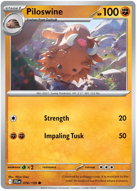 Piloswine - 078/159 - Journey Together