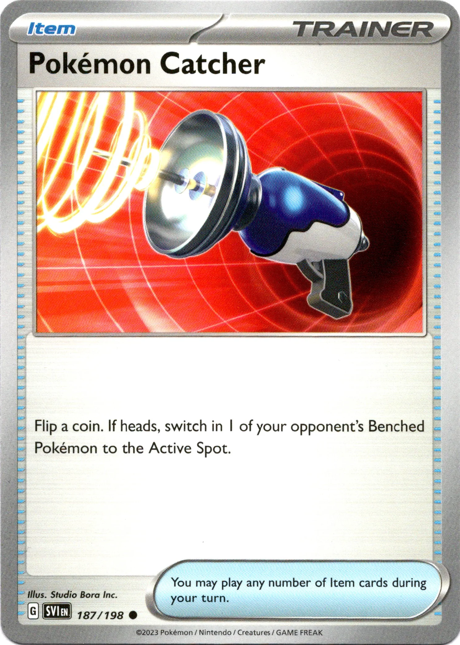 Pokemon Catcher - 187/198 - Scarlet & Violet