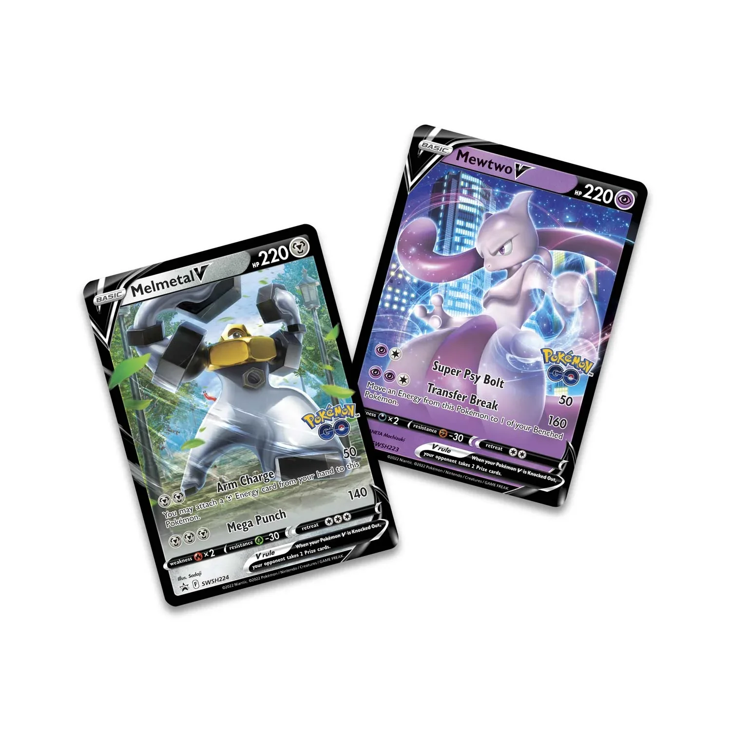 Pokemon Go V Battle Deck Bundle : Mewtwo VS Melmetal - Image 5