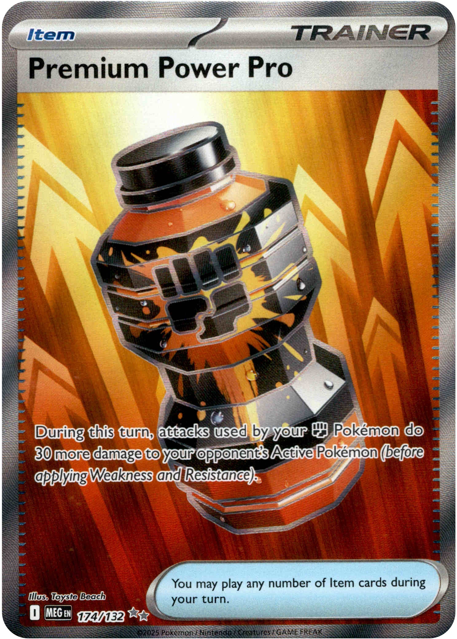Premium Power Pro - 174/132 - Mega Evolution - Holo