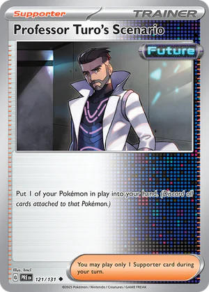 Professor Turo's Scenario - 121/131 - Prismatic Evolutions