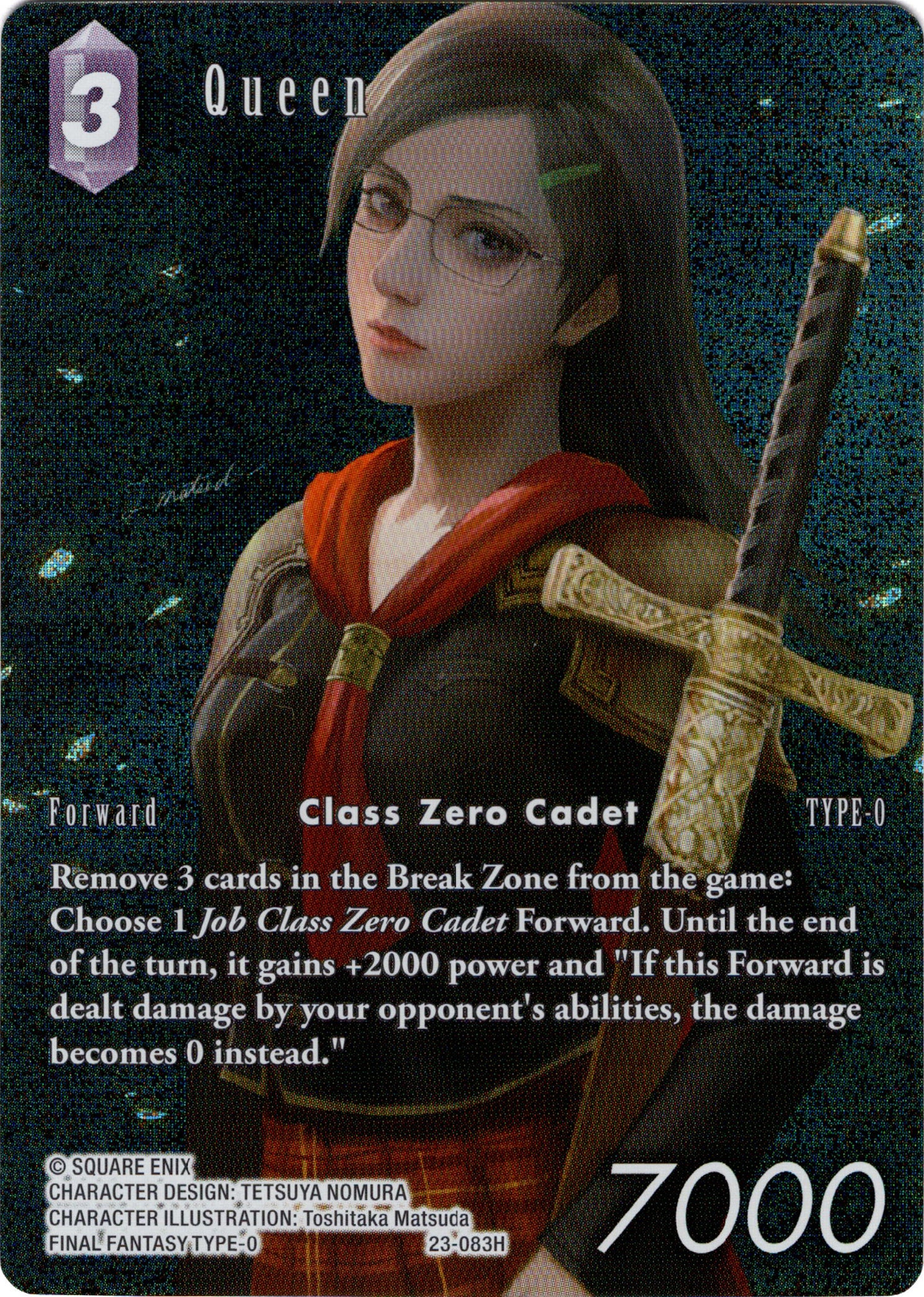 Queen Full Art - 23-083H - Hidden Trials - Foil