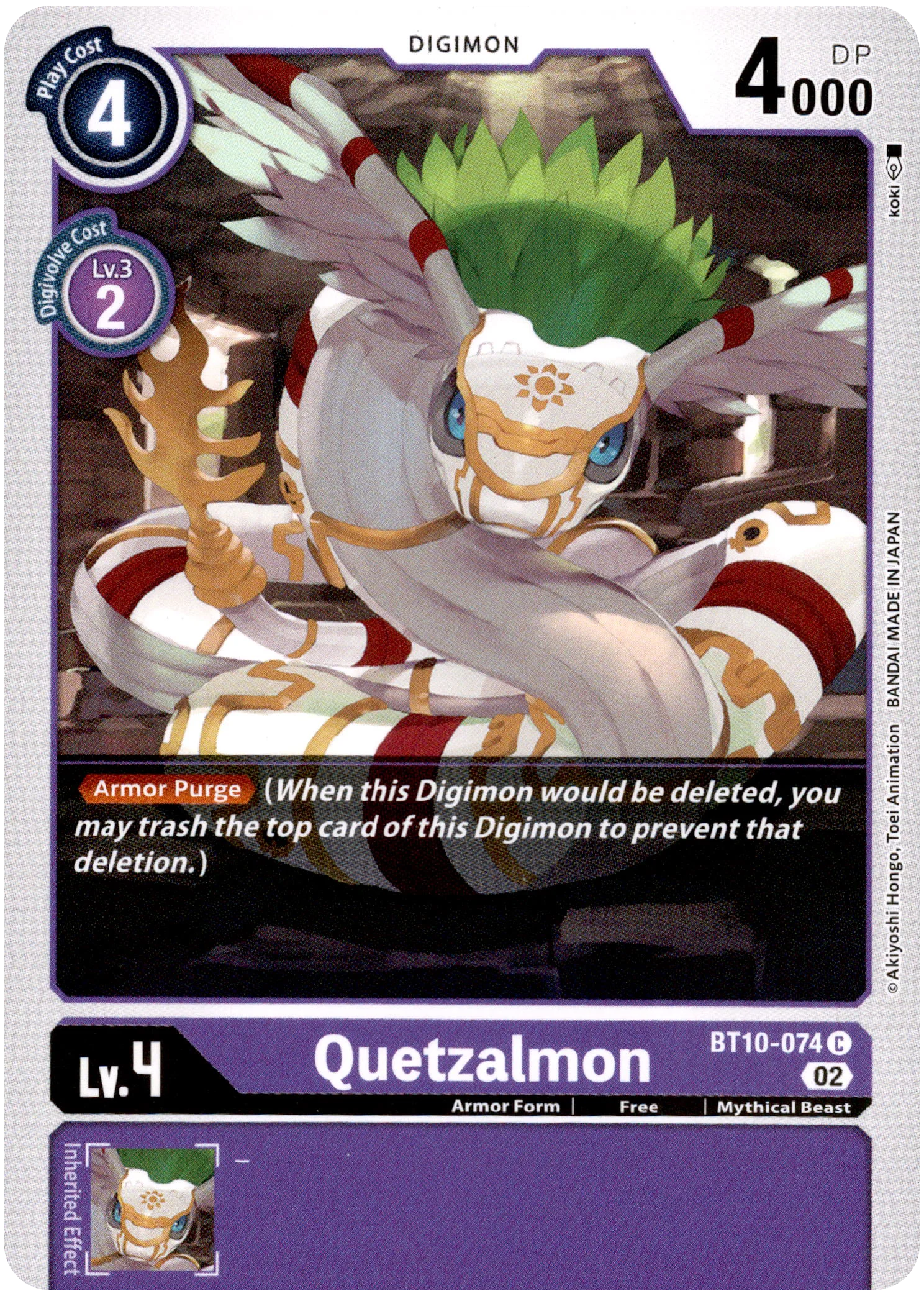 Quetzalmon - BT10-074 C - Xros Encounter