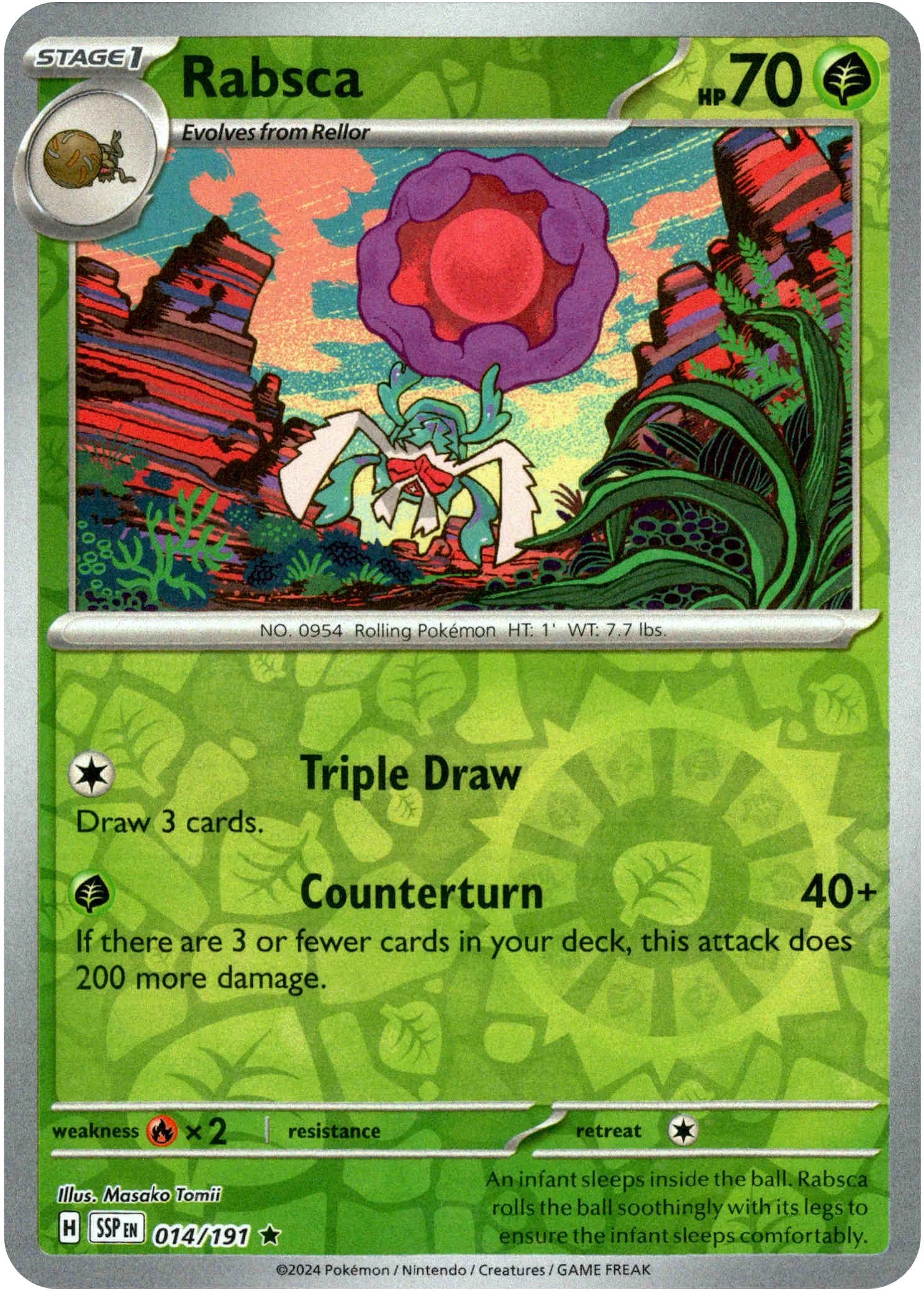Rabsca - 014/191 - Surging Sparks - Reverse Holo