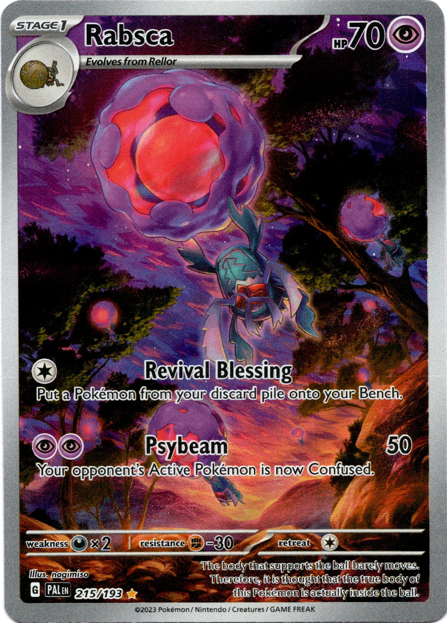 Rabsca - 215/193 - Paldea Evolved - Holo