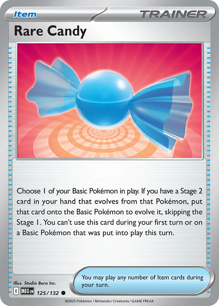 Rare Candy - 125/132 - Mega Evolution