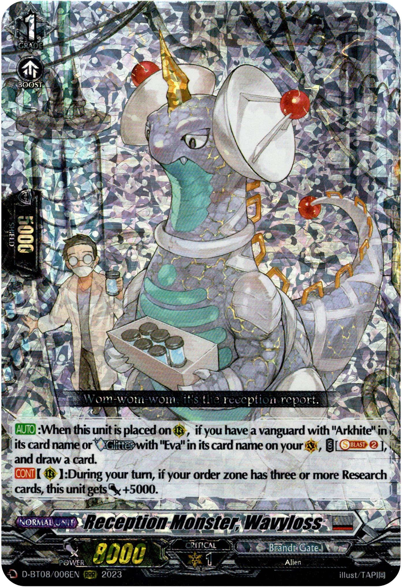 Reception Monster, Wavyloss - D-BT08/006EN - Minerva Rising