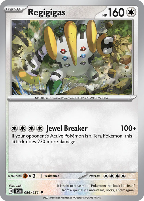 Regigigas - 086/131 - Prismatic Evolutions
