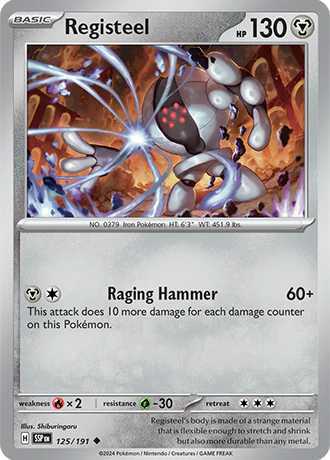 Registeel - 125/191 - Surging Sparks