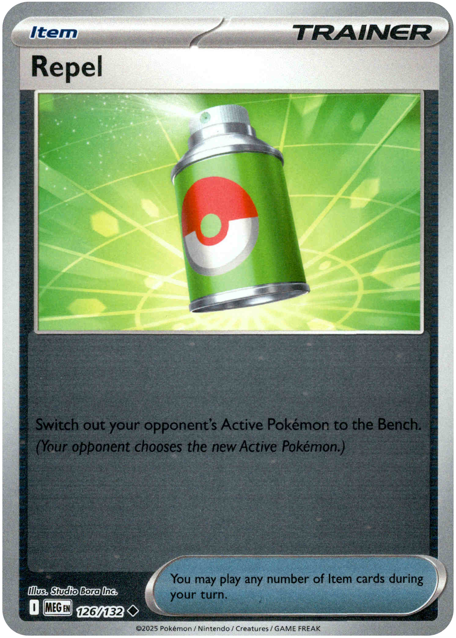 Repel - 126/132 - Mega Evolution - Reverse Holo