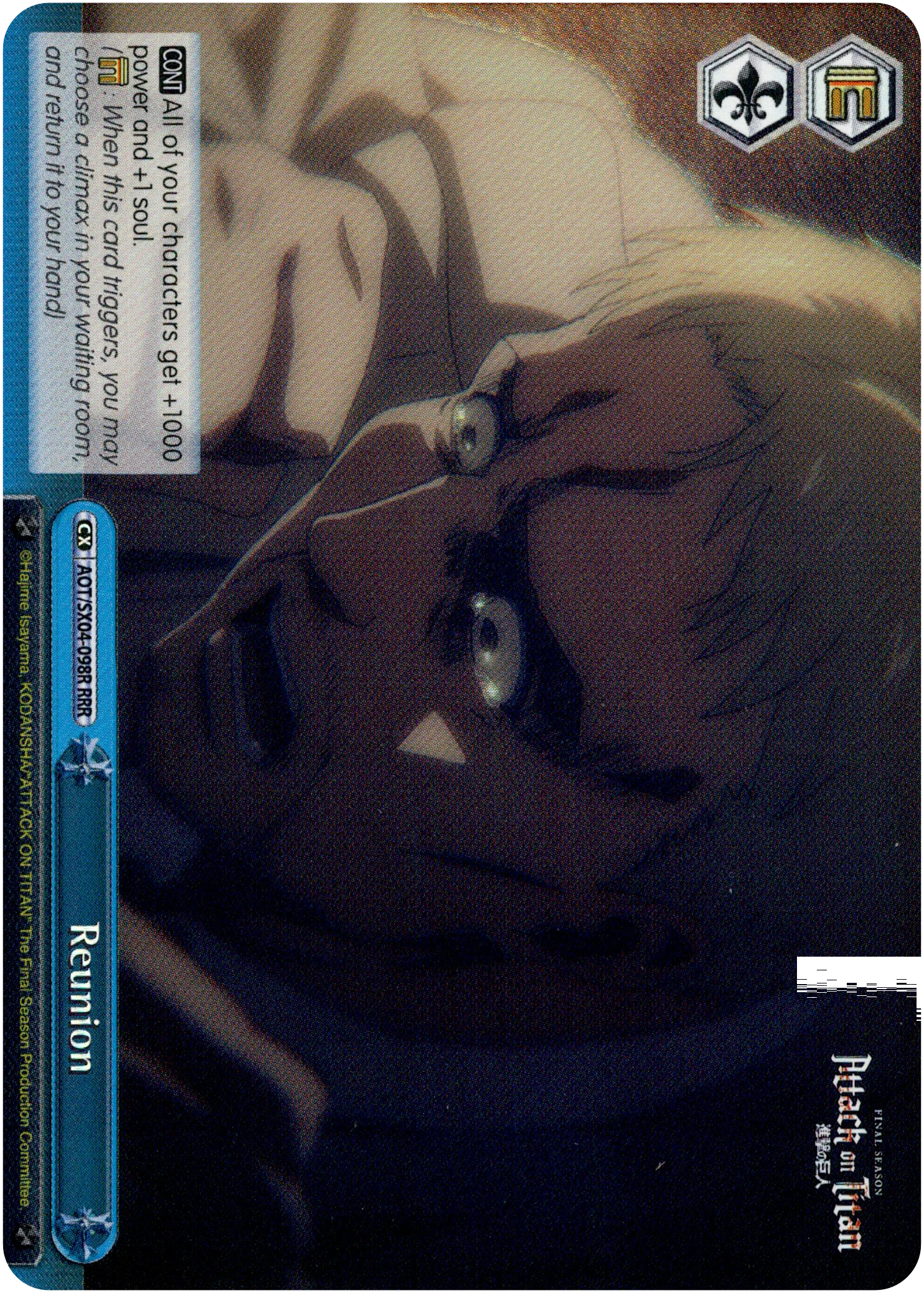 Reunion - AOT/SX04-098R RRR