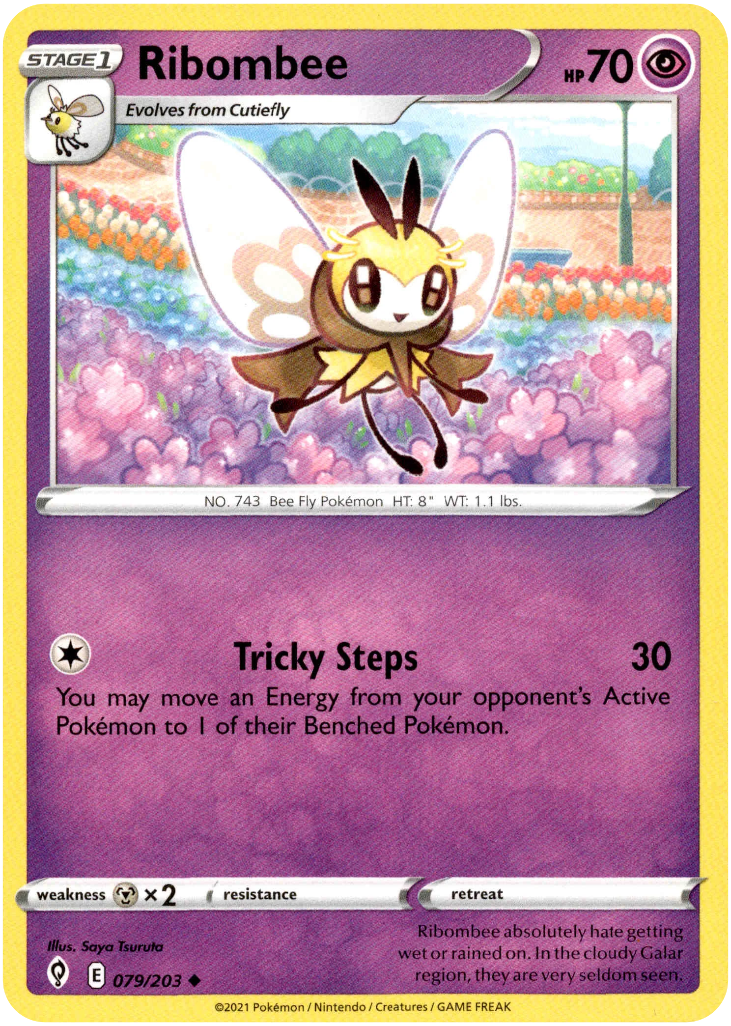 Ribombee - 079/203 - Evolving Skies