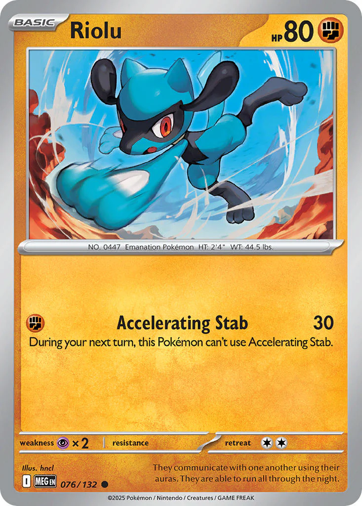 Riolu - 076/132 - Mega Evolution