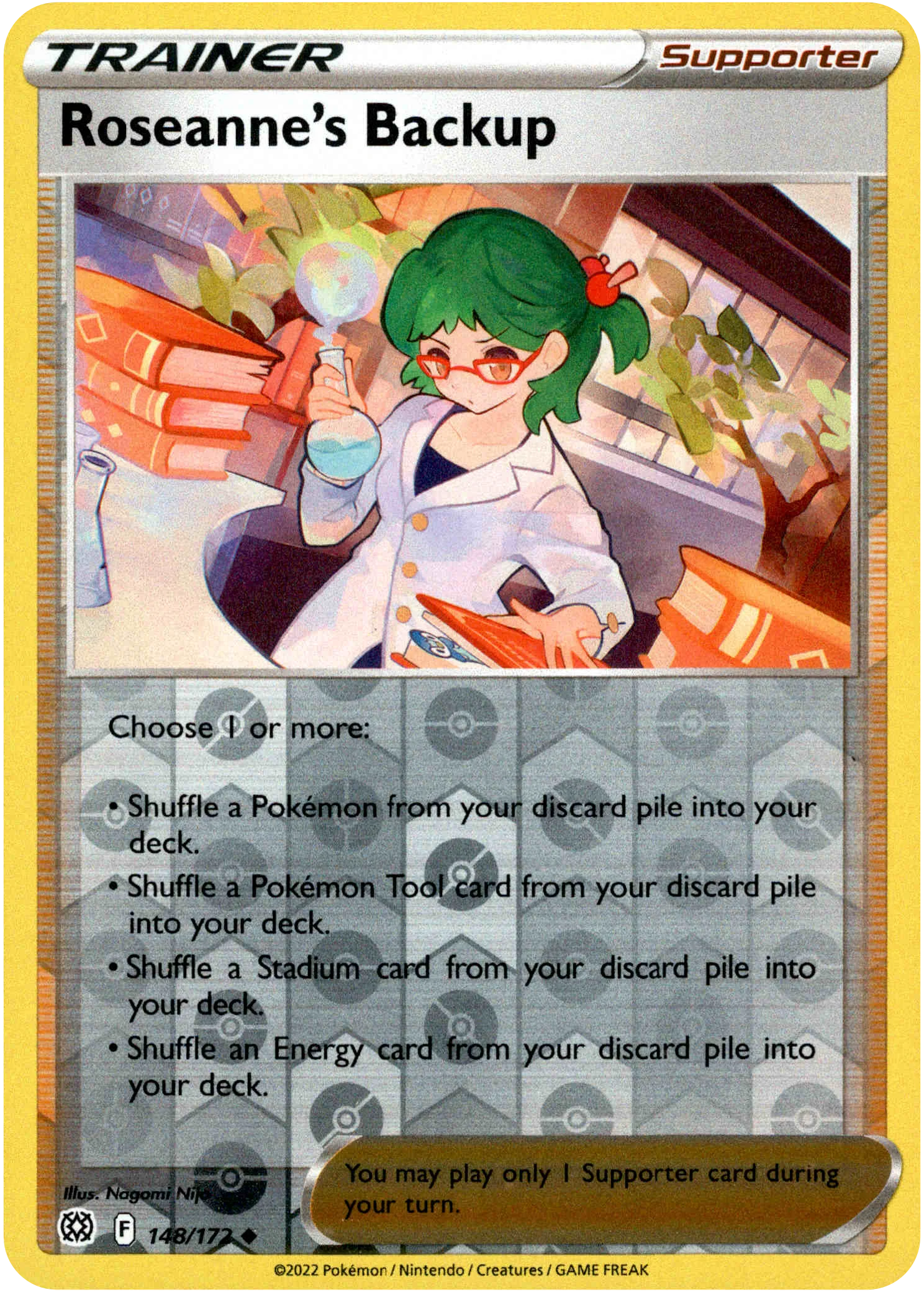Roseanne's Backup - 148/172 - Brilliant Stars - Reverse Holo