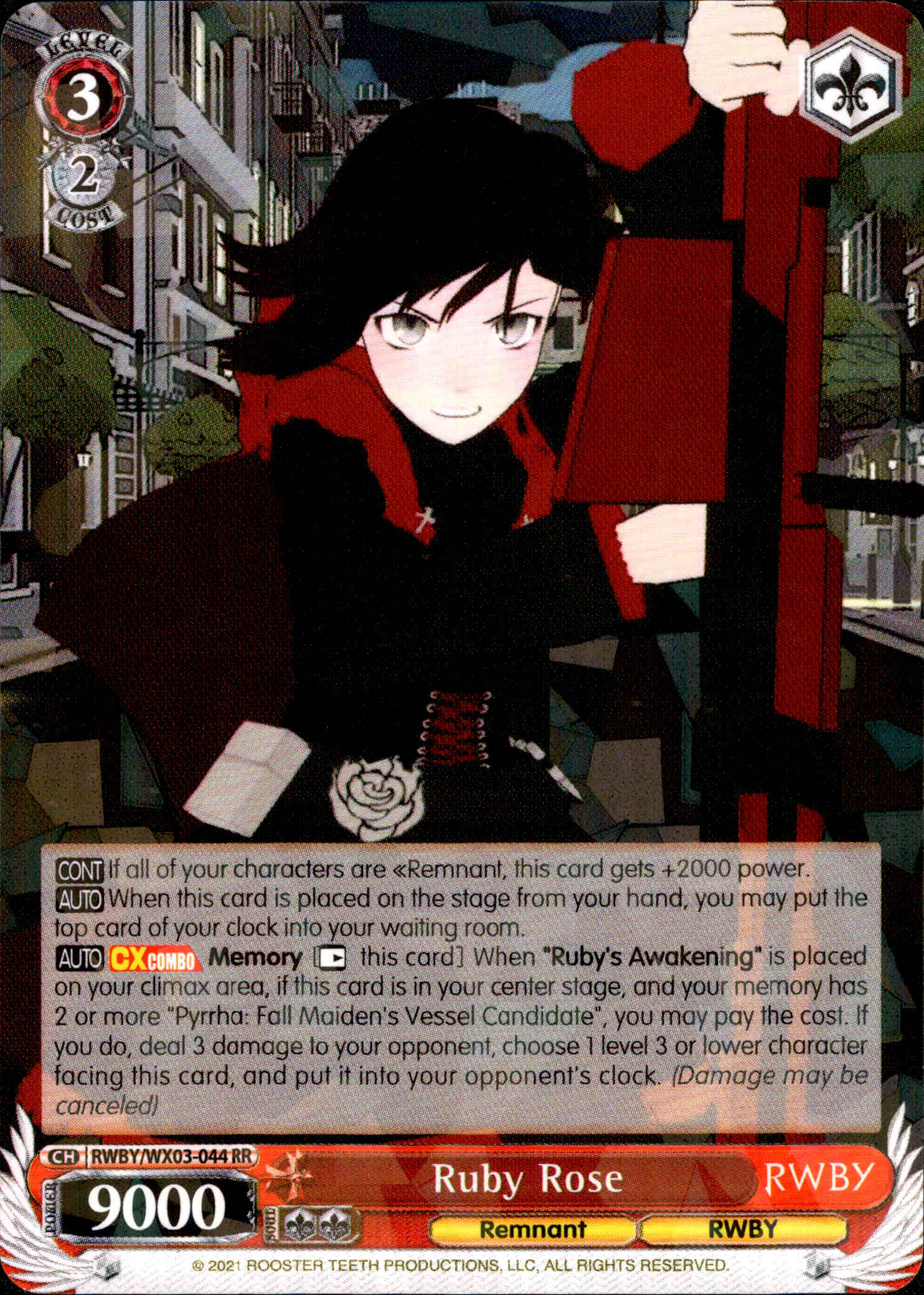 Ruby Rose - RWBY/WX03-044R - RWBY