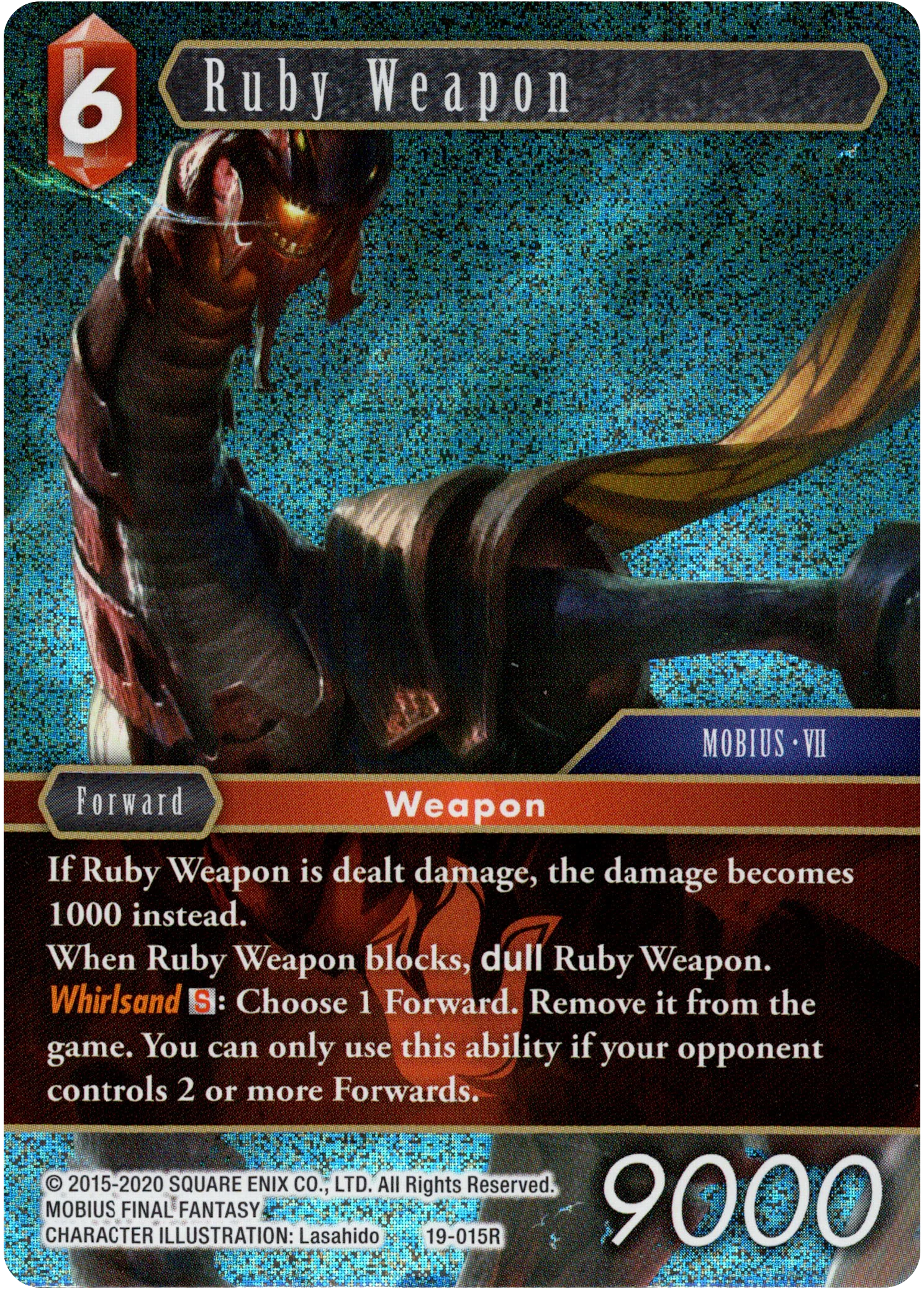 Ruby Weapon - 19-015R - From Nightmares - Foil