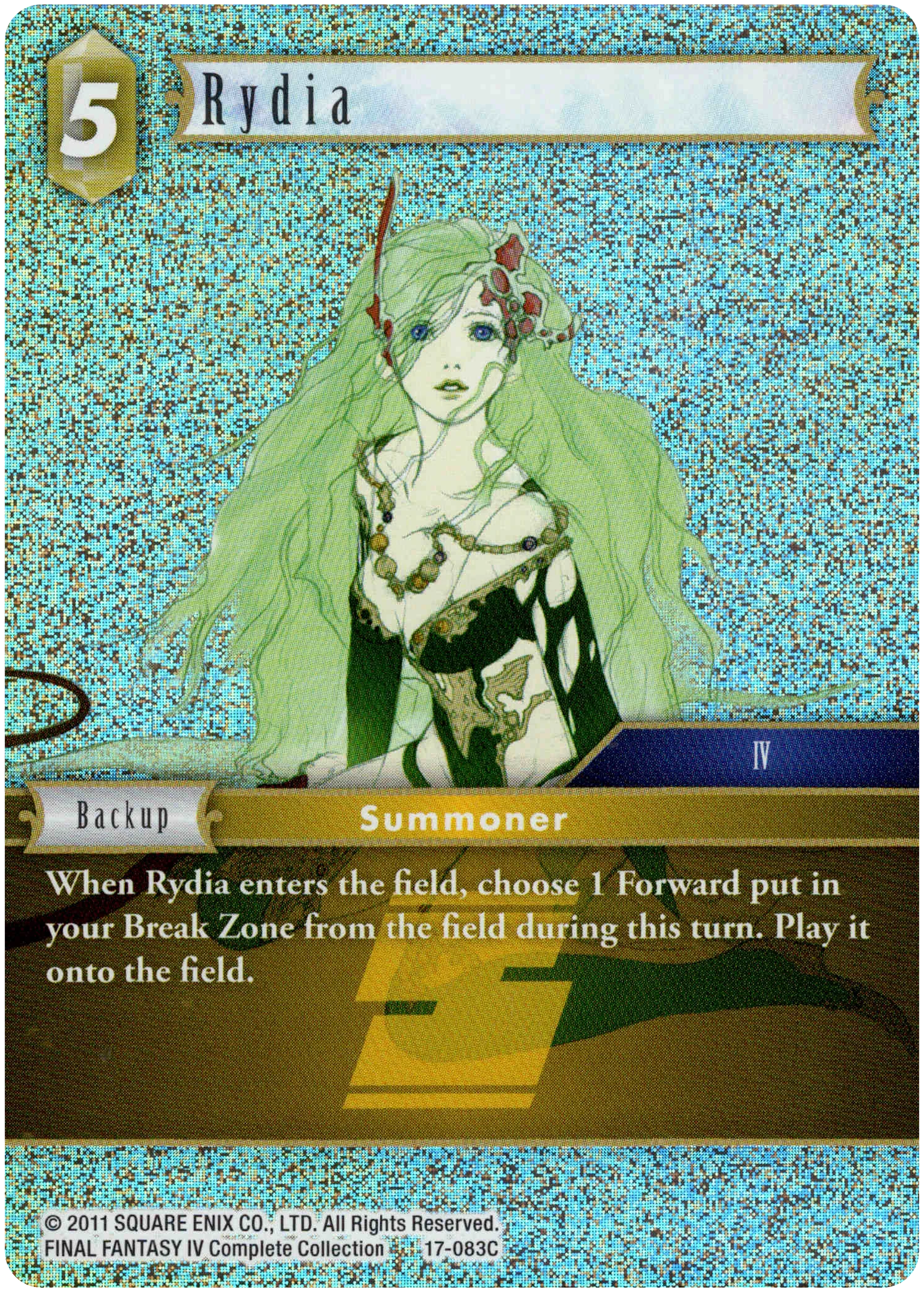 Rydia - 17-083C - Rebellion's Call - Foil