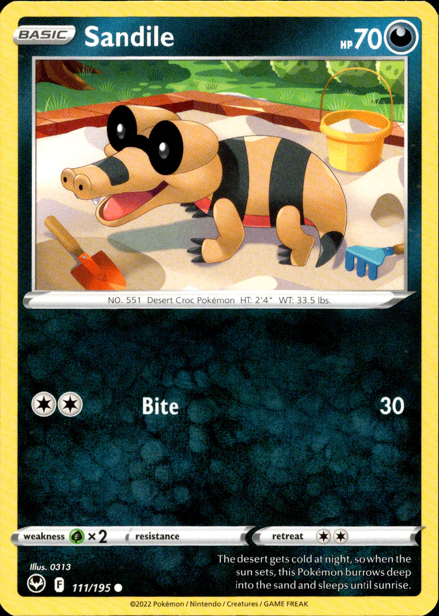 Sandile - 111/195 - Silver Tempest
