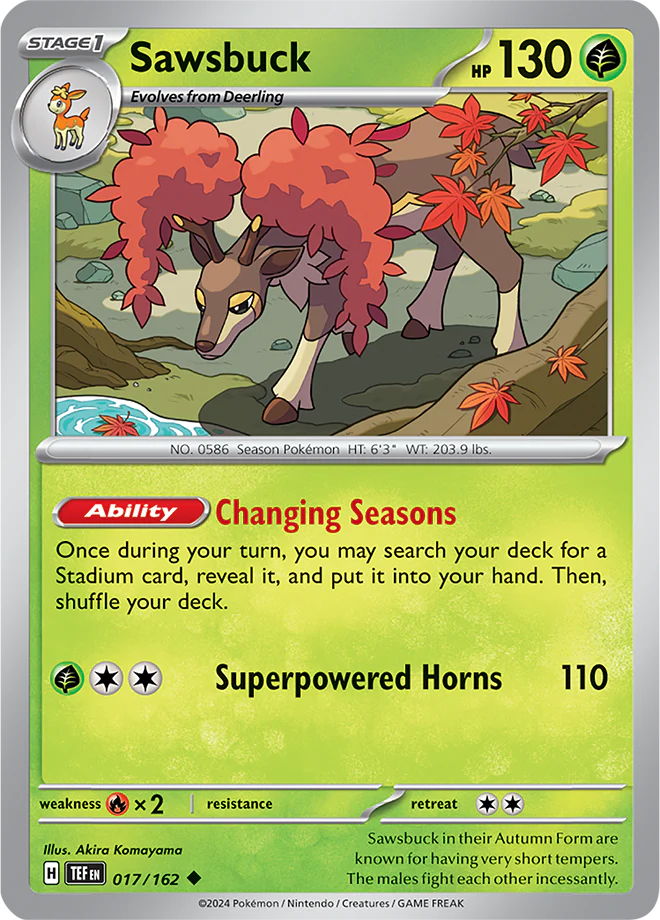 Sawsbuck - 017/162 - Temporal Forces