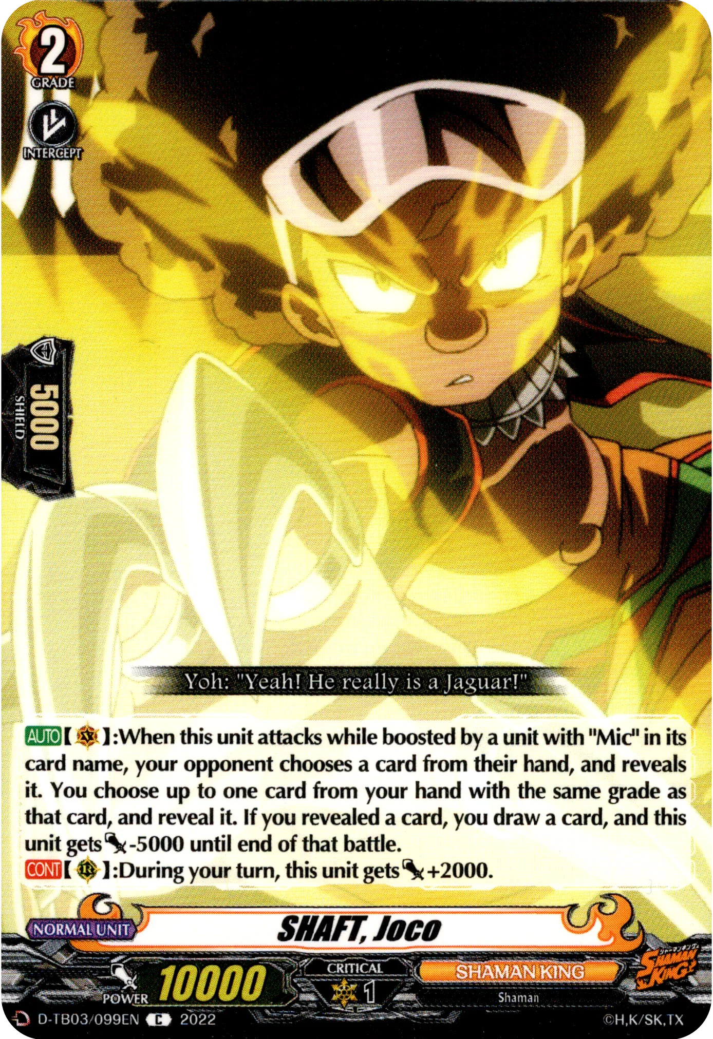 SHAFT, Joco - D-TB03/099EN - Shaman King
