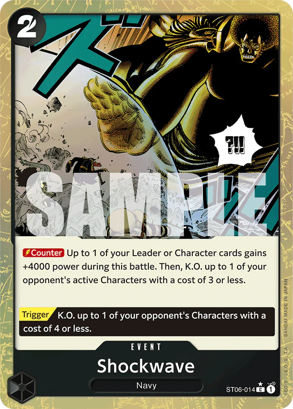 Shockwave - ST06-014 C - The Best - Textured Foil