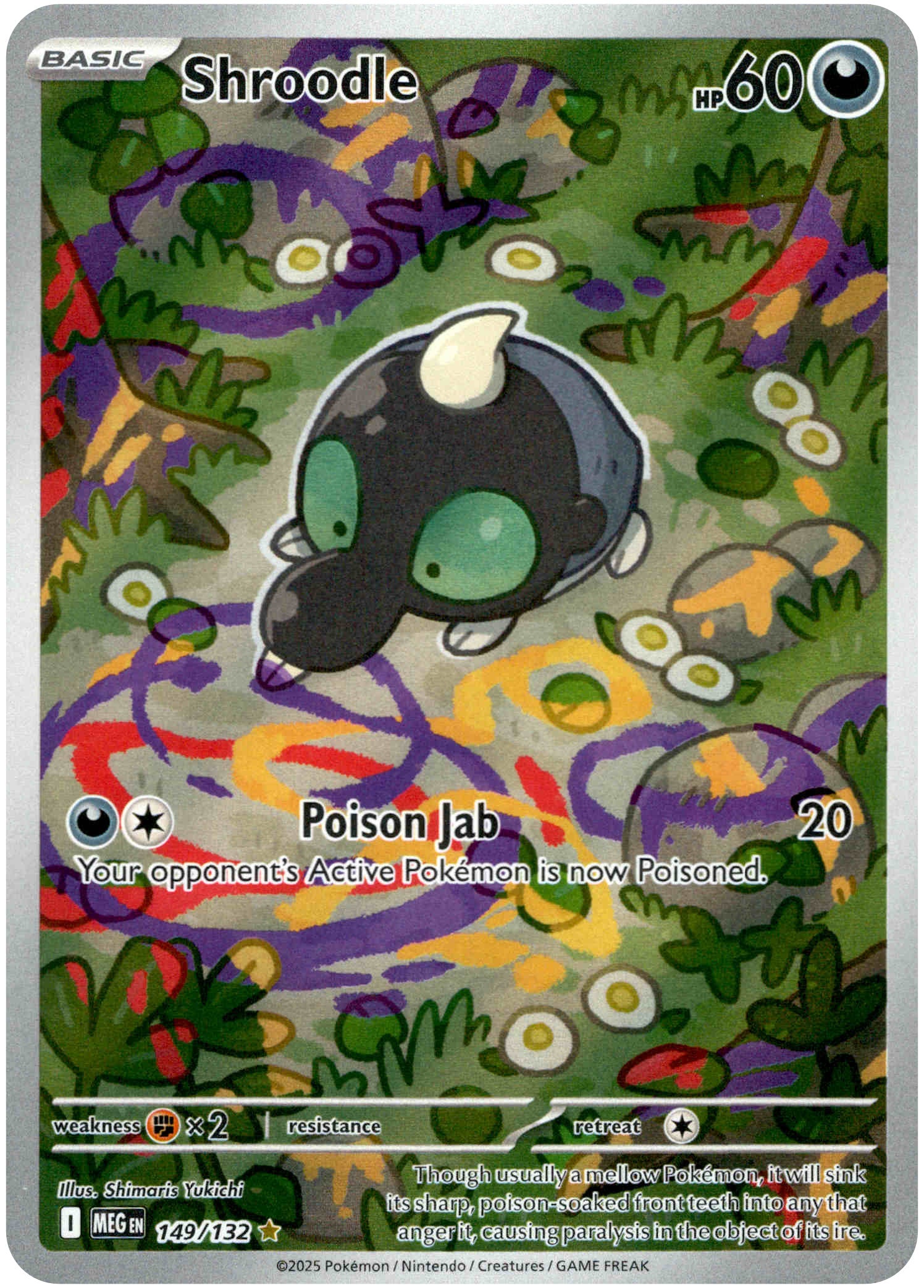 Shroodle - 149/132 - Mega Evolution - Holo