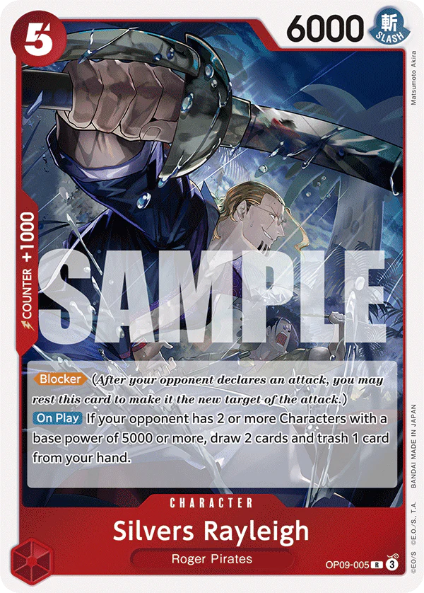 Silvers Rayleigh - OP09-005 R - Emperors in the New World - Foil