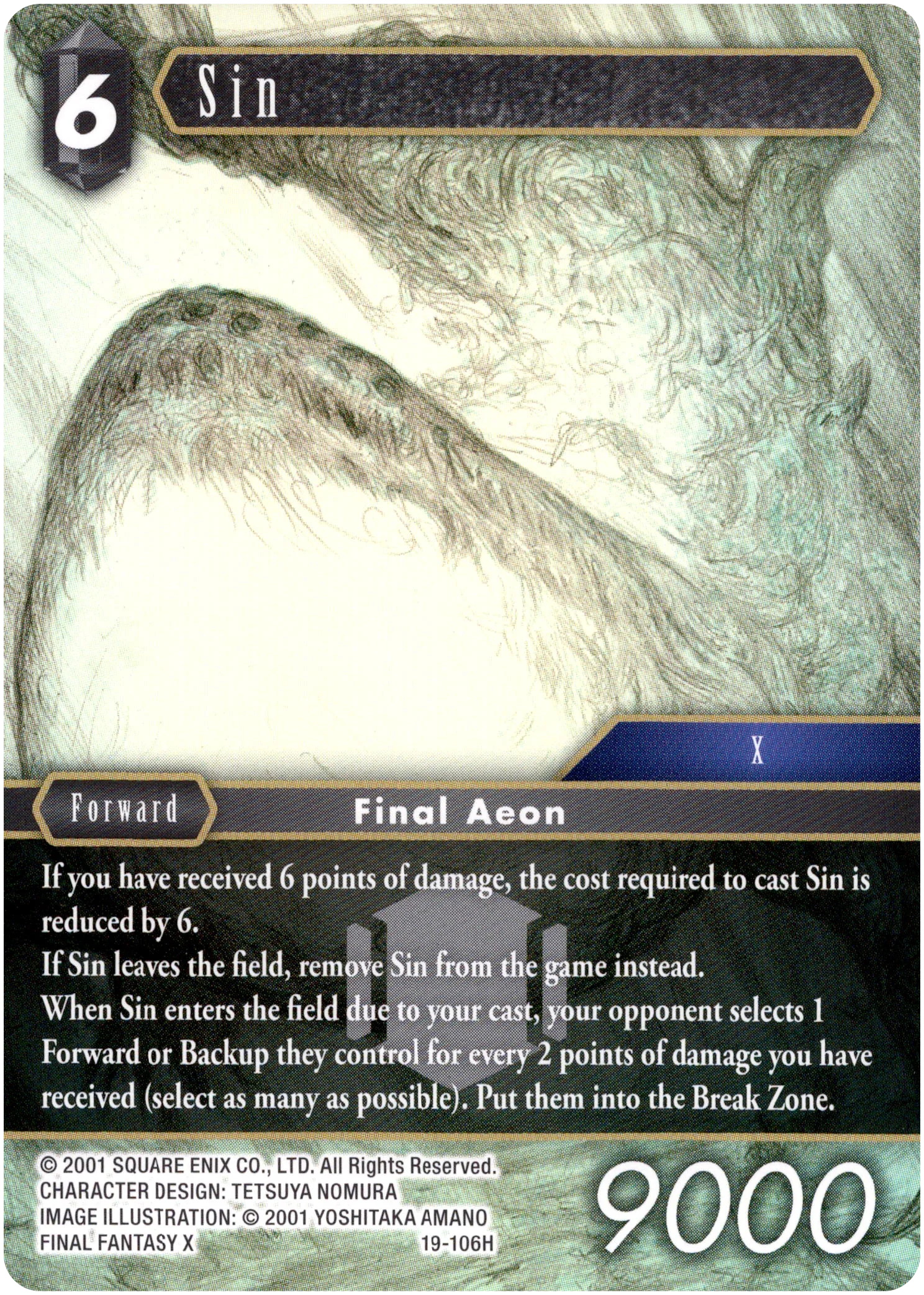 Sin - 19-106H - From Nightmares