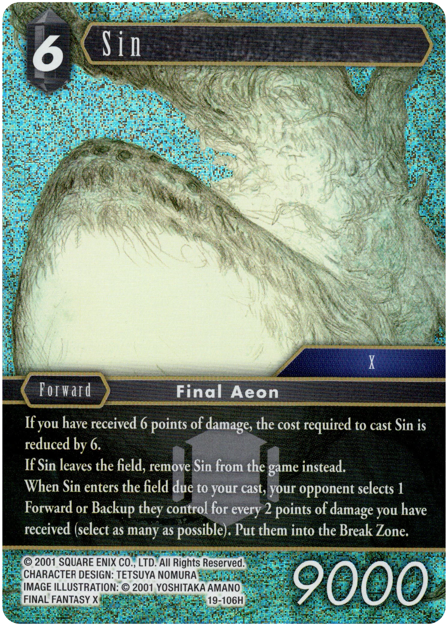 Sin - 19-106H - From Nightmares - Foil