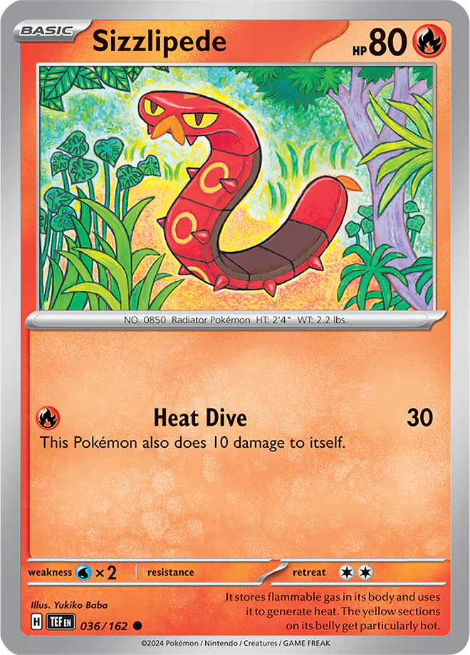 Sizzlipede - 036/162 - Temporal Forces
