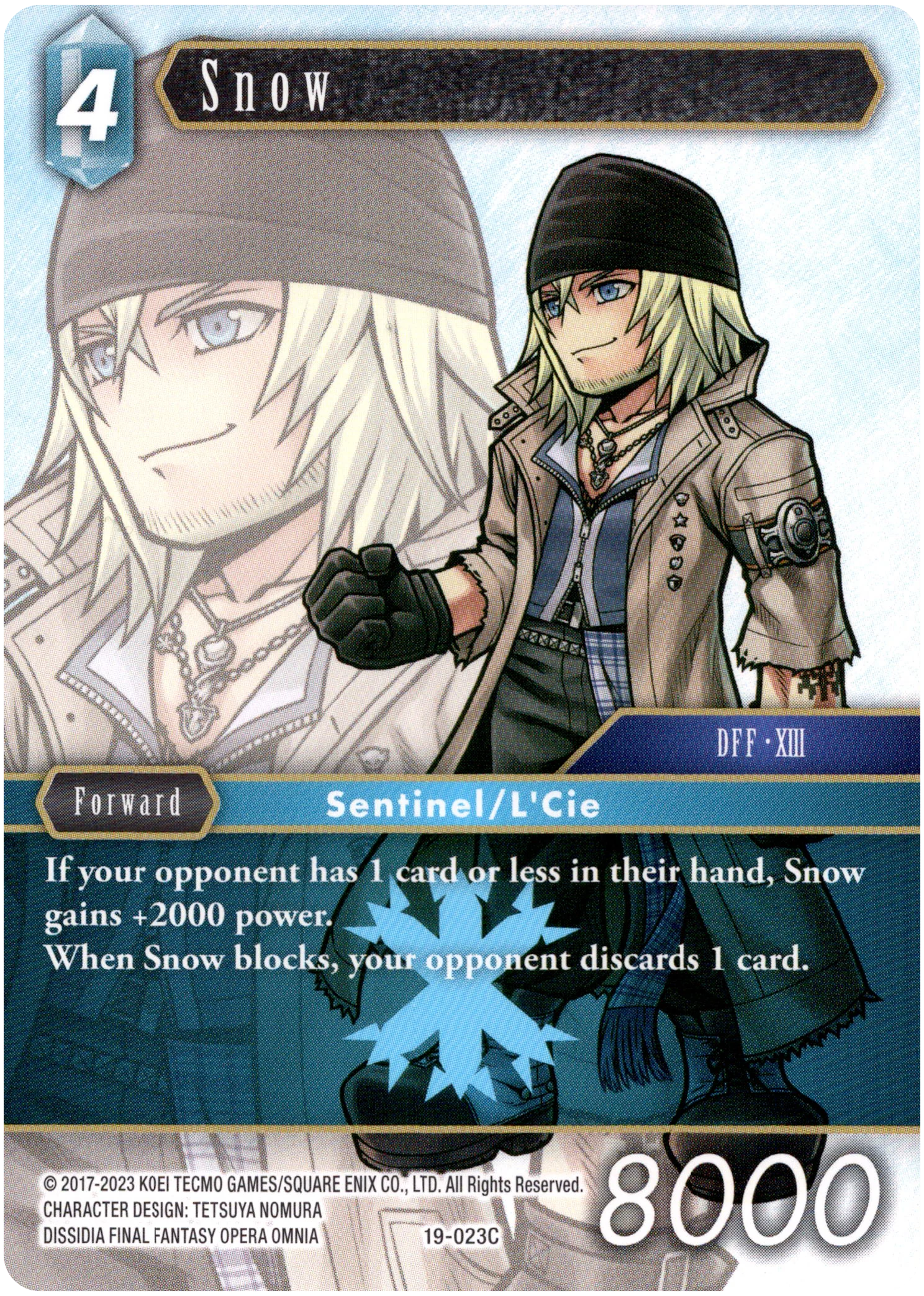 Snow - 19-023C - From Nightmares