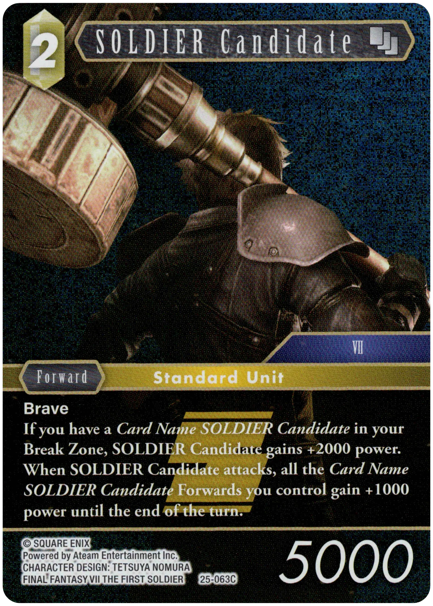 SOLDIER Candidate - 25-063C - Tears of the Planet - Foil