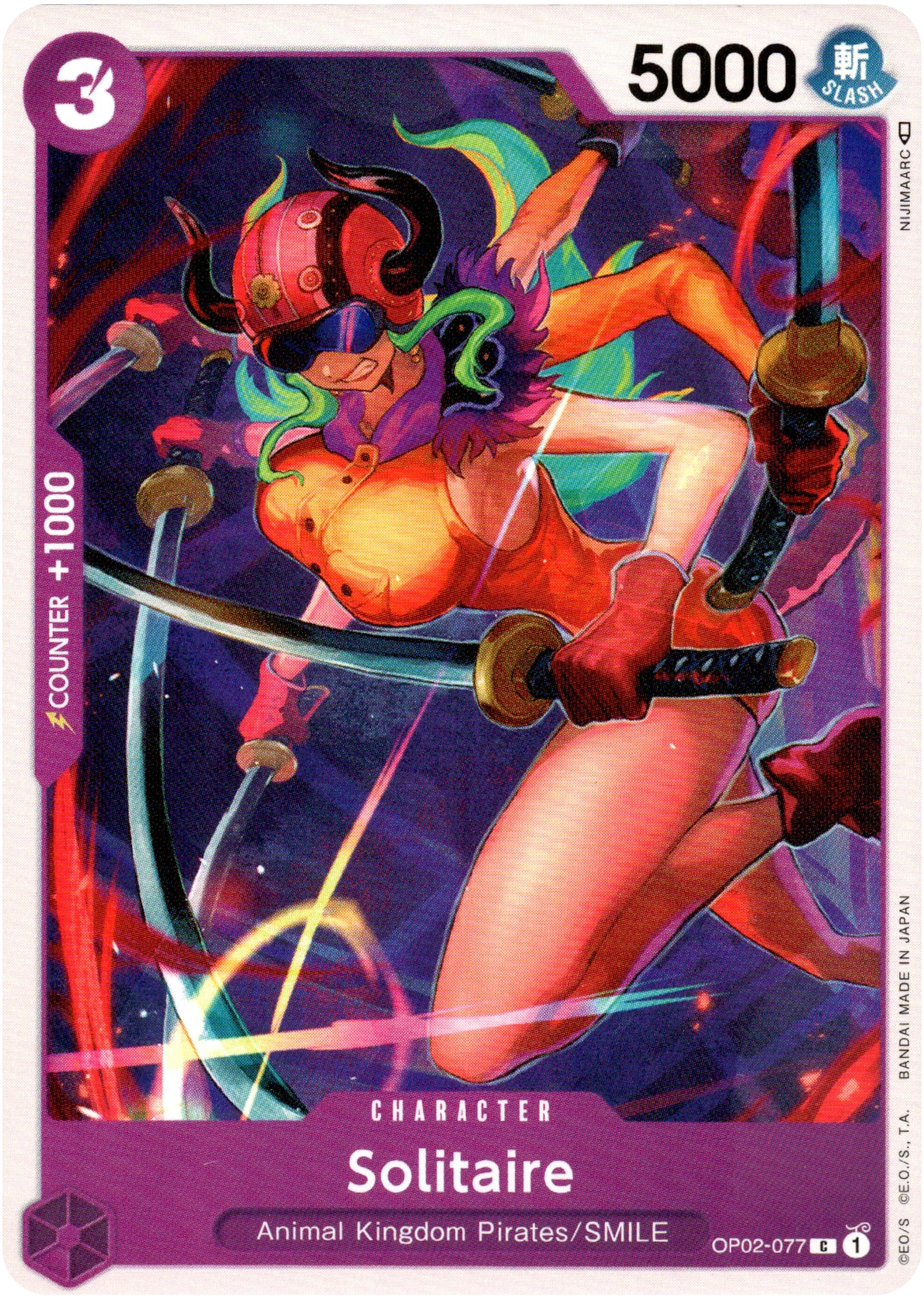 Solitaire - OP02-077 - Paramount War