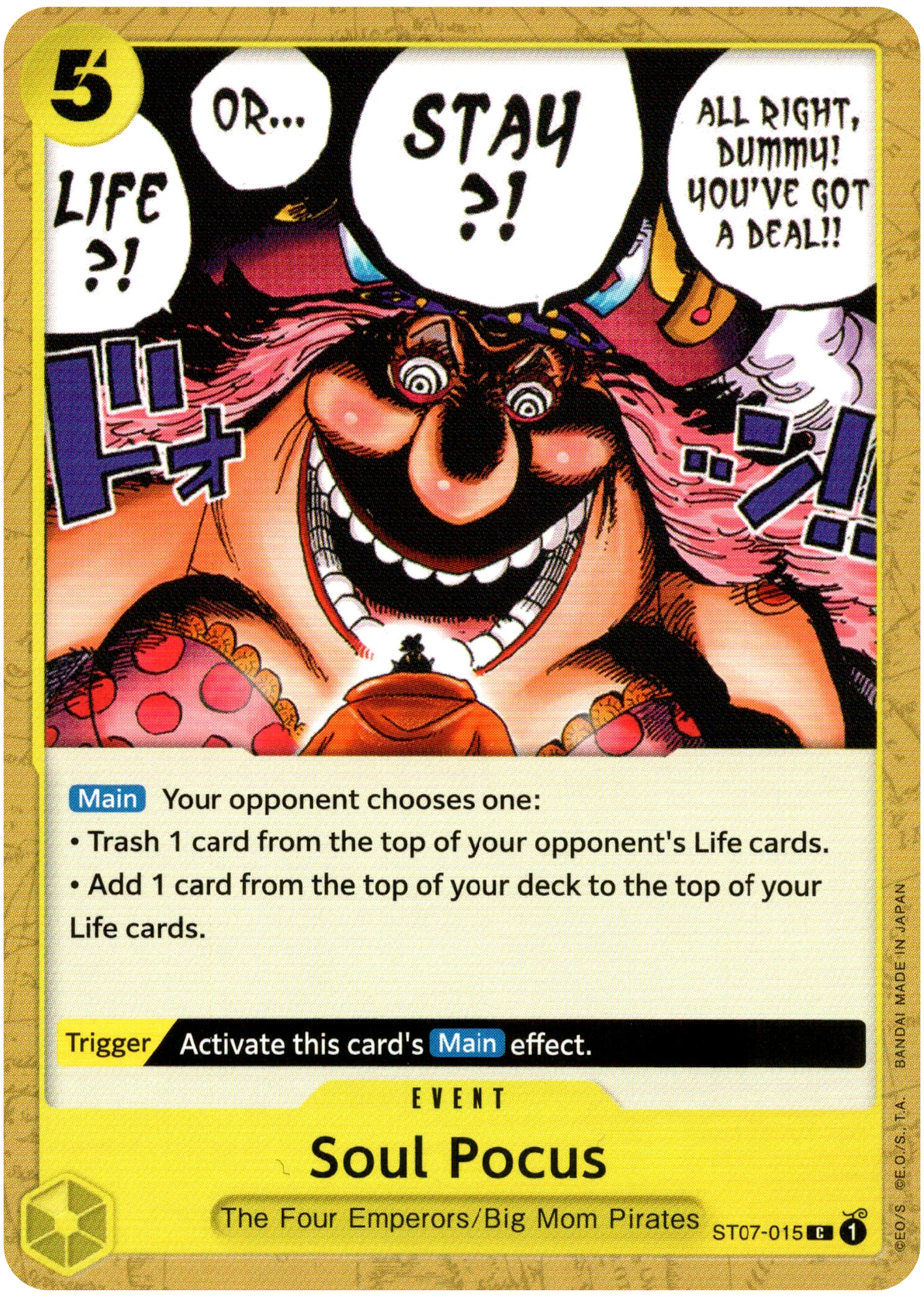 Soul Pocus - ST07-015 - Starter Deck