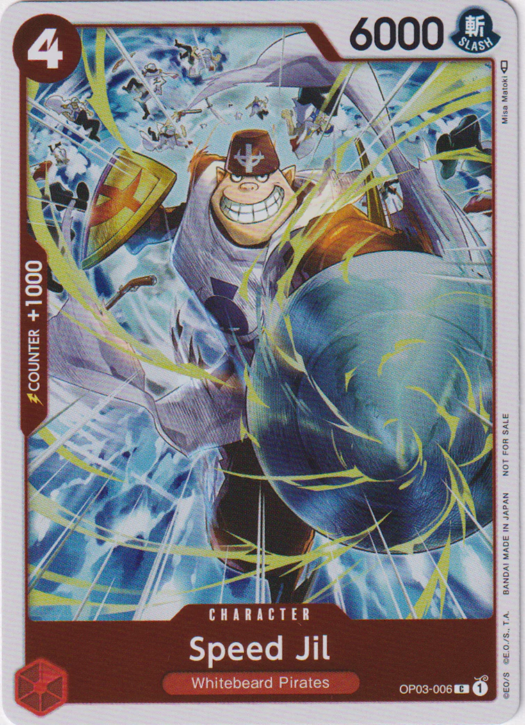 Speed Jil (Dash Pack) - OP03-006 C - Pillars of Strength - Foil