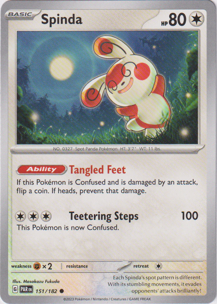 Spinda - 151/182 - Paradox Rift