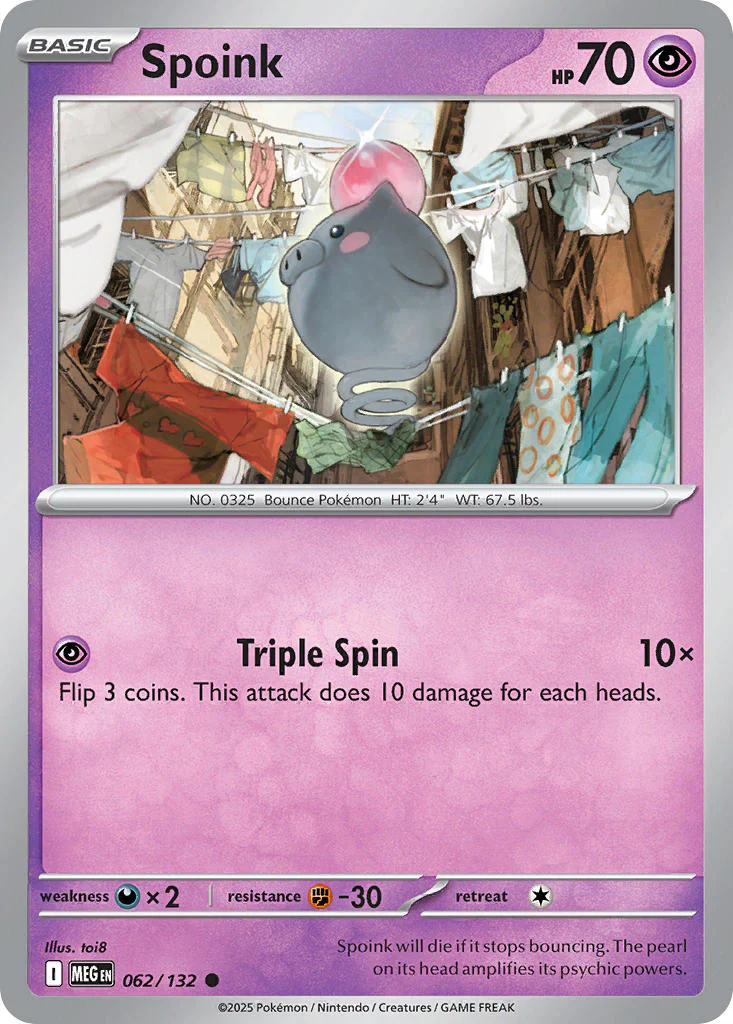 Spoink - 062/132 - Mega Evolution