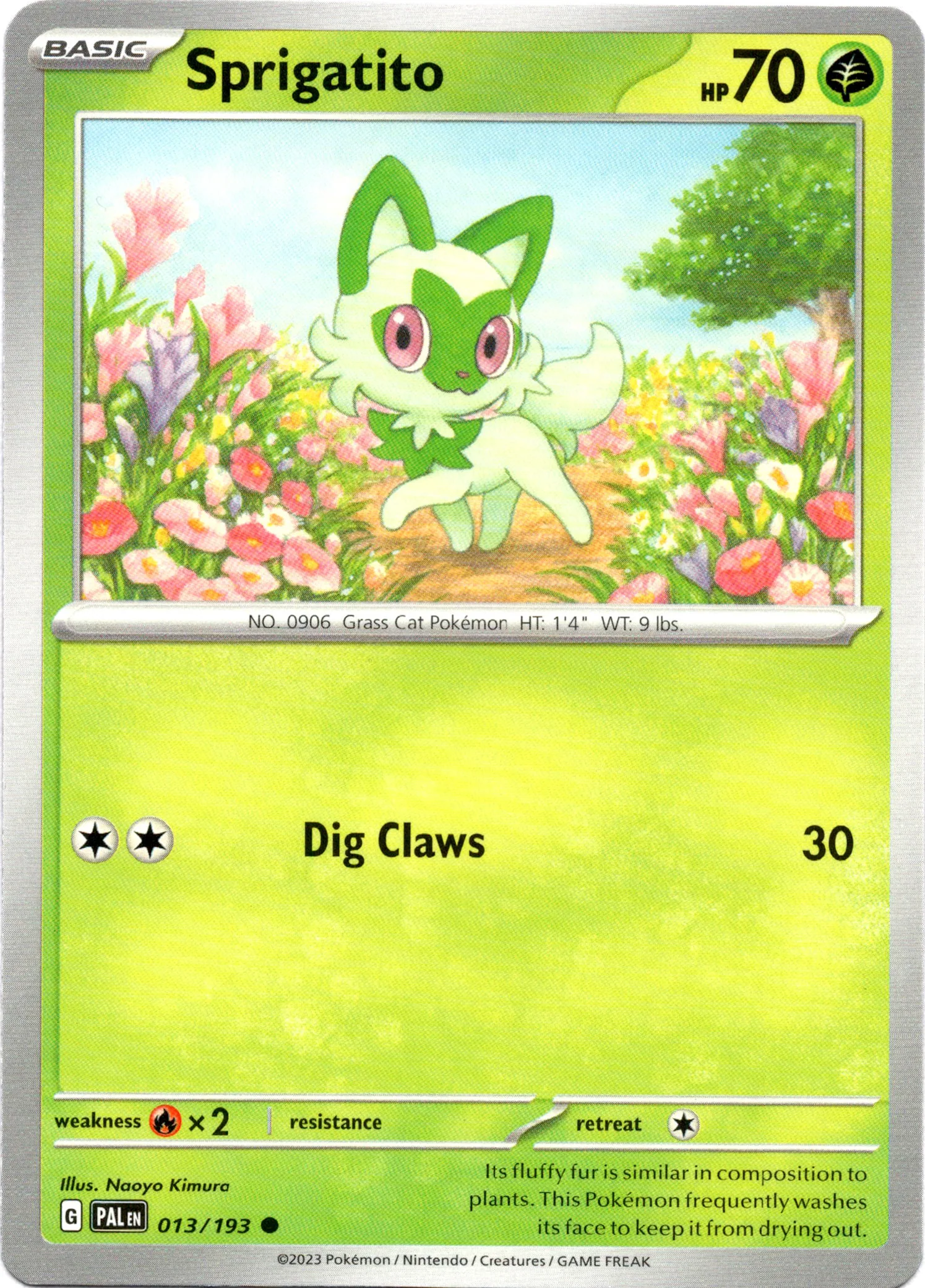 Sprigatito - 013/193 - Paldea Evolved