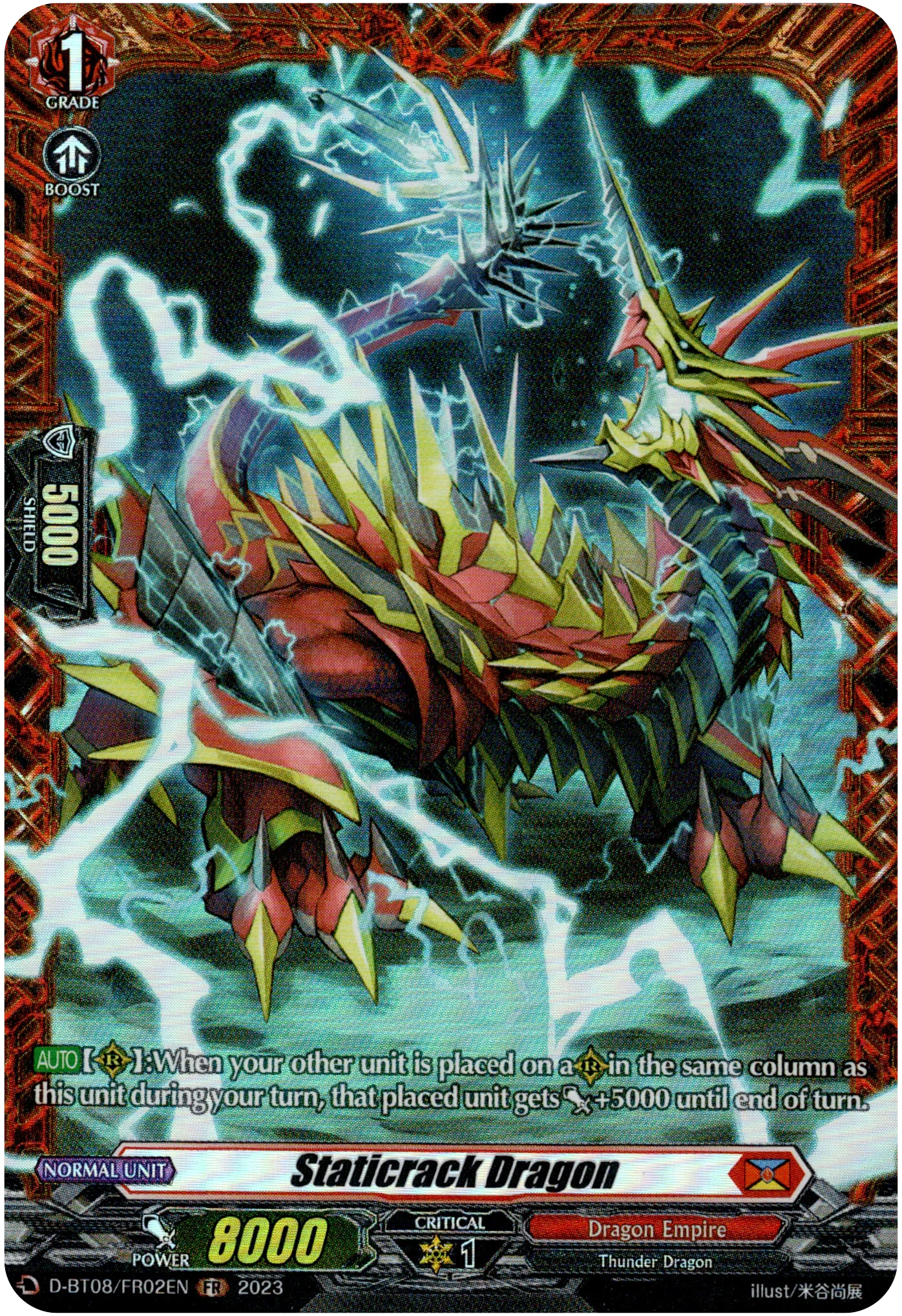 Staticrack Dragon - D-BT08/FR02EN - Minerva Rising