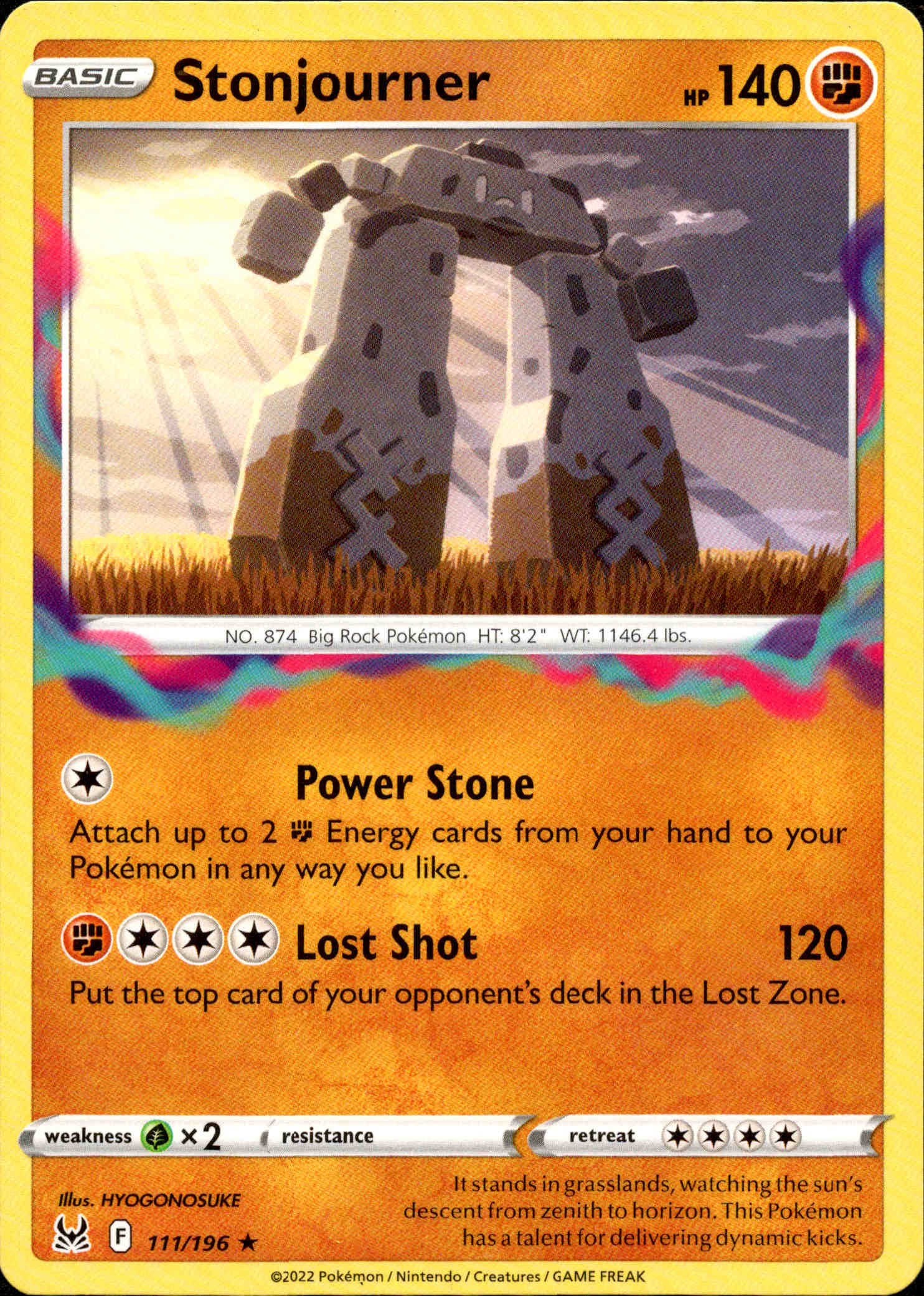 Stonjourner - 111/196 - Lost Origin